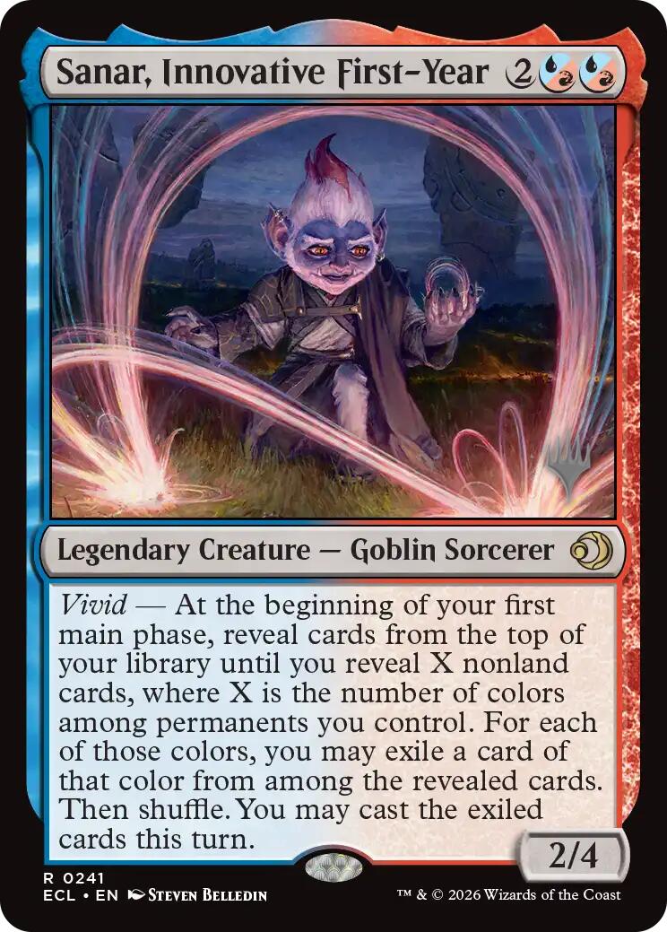 Sanar, Innovative First-Year [Lorwyn Eclipsed Promos] | Tabernacle Games