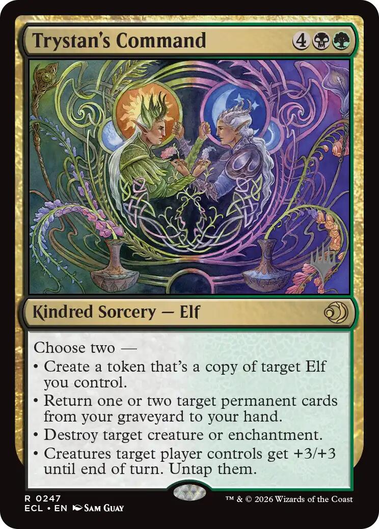 Trystan's Command [Lorwyn Eclipsed Promos] | Tabernacle Games