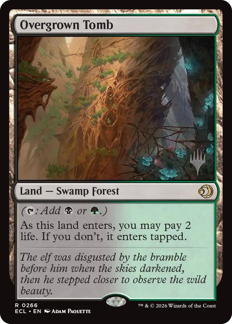Overgrown Tomb [Lorwyn Eclipsed Promos] | Tabernacle Games