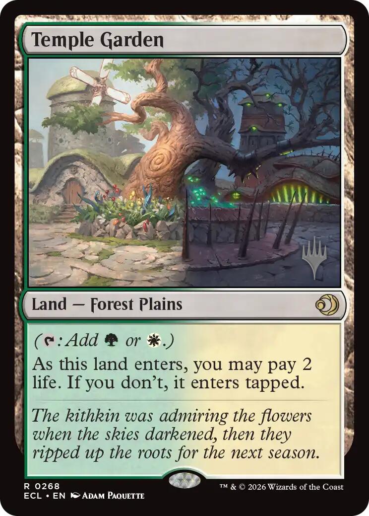 Temple Garden [Lorwyn Eclipsed Promos] | Tabernacle Games