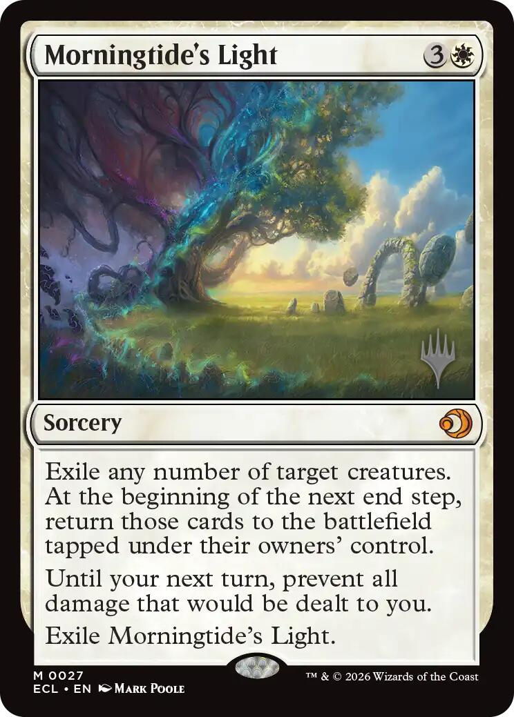 Morningtide's Light [Lorwyn Eclipsed Promos] | Tabernacle Games