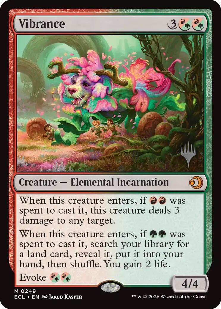 Vibrance [Lorwyn Eclipsed Promos] | Tabernacle Games