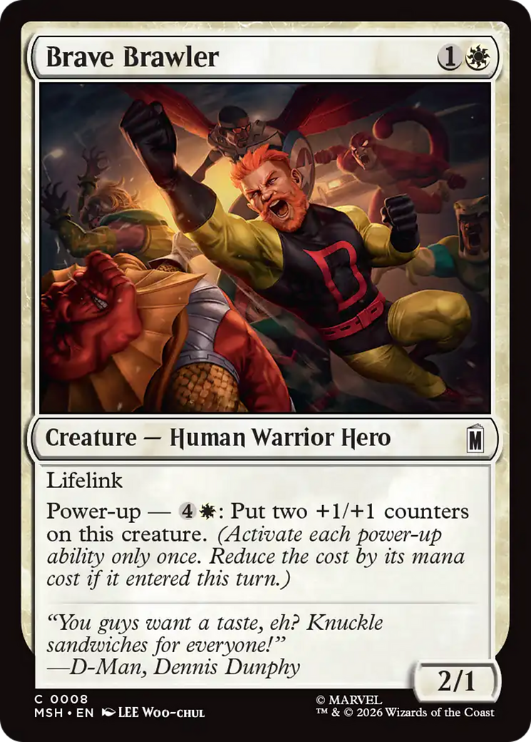 Brave Brawler [Marvel Super Heroes] | Tabernacle Games