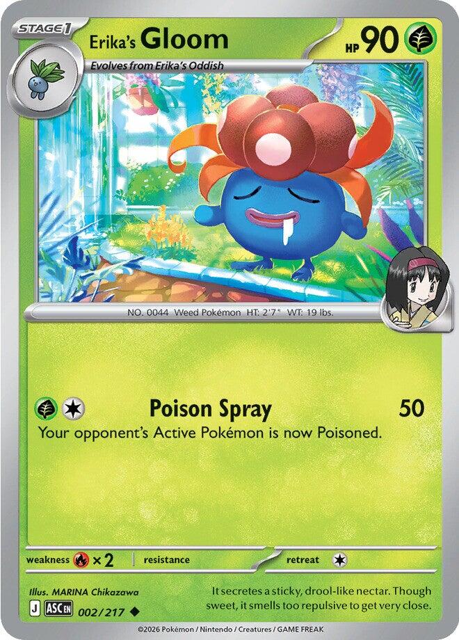 Erika's Gloom (002/217) [Mega Evolution: Ascended Heroes] | Tabernacle Games