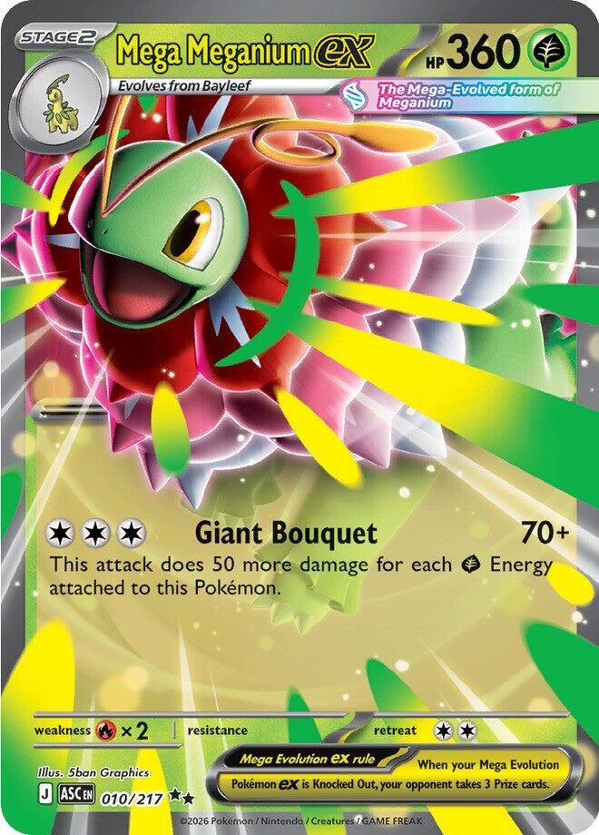 Mega Meganium ex (010/217) [Mega Evolution: Ascended Heroes] | Tabernacle Games