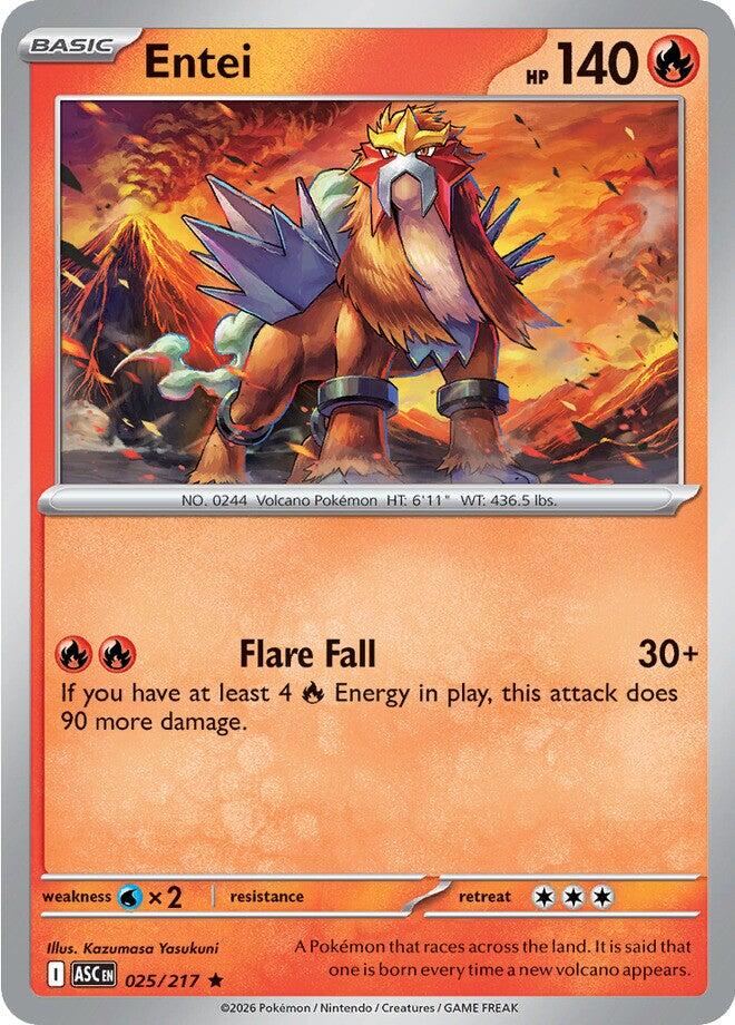 Entei (025/217) [Mega Evolution: Ascended Heroes] | Tabernacle Games