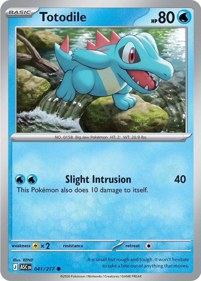 Totodile (041/217) [Mega Evolution: Ascended Heroes] | Tabernacle Games