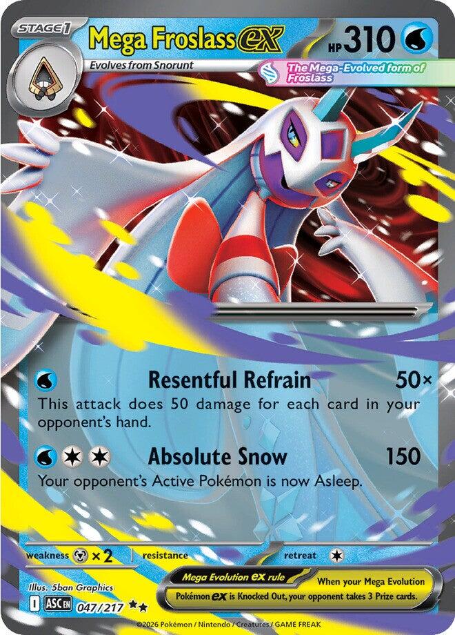Mega Froslass ex (047/217) [Mega Evolution: Ascended Heroes] | Tabernacle Games