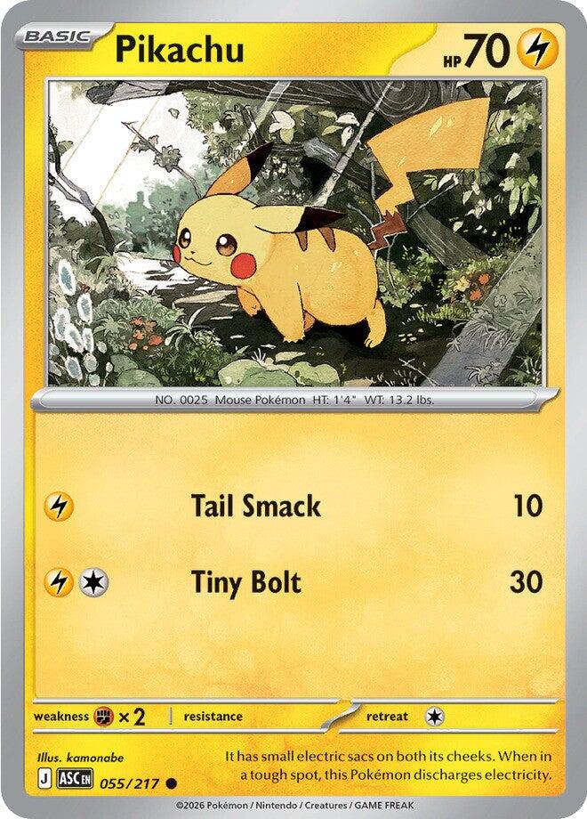 Pikachu (055/217) [Mega Evolution: Ascended Heroes] | Tabernacle Games