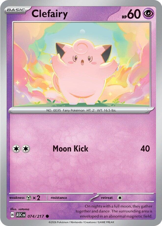 Clefairy (074/217) [Mega Evolution: Ascended Heroes] | Tabernacle Games
