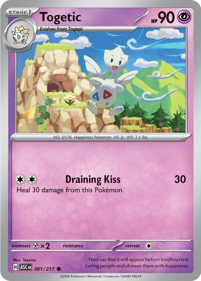 Togetic (081/217) [Mega Evolution: Ascended Heroes] | Tabernacle Games