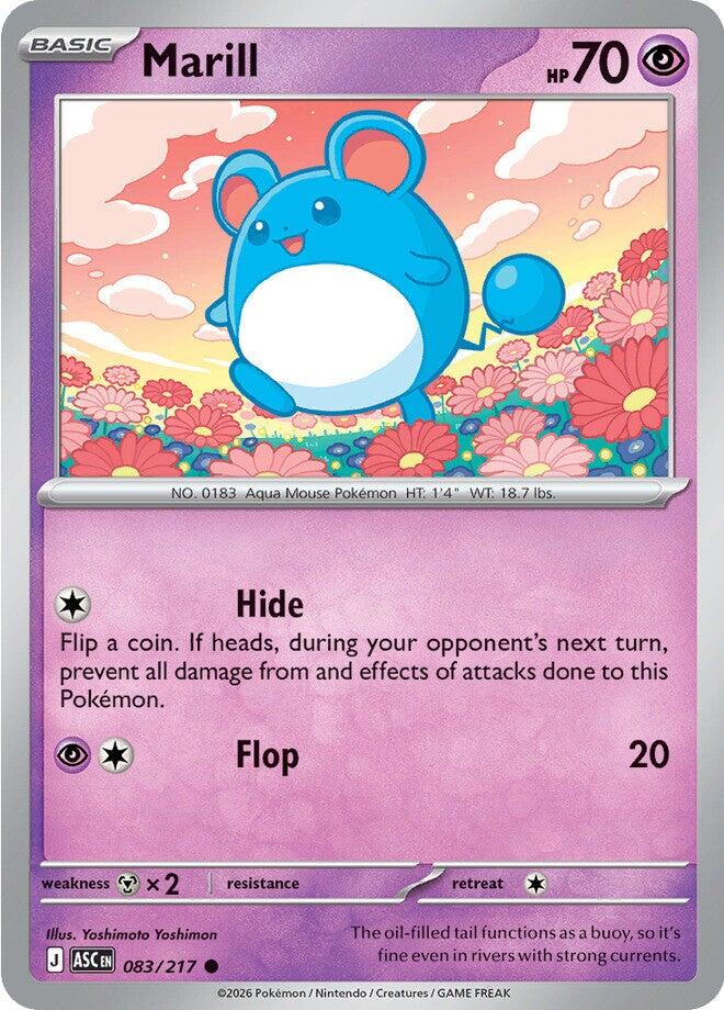 Marill (083/217) [Mega Evolution: Ascended Heroes] | Tabernacle Games
