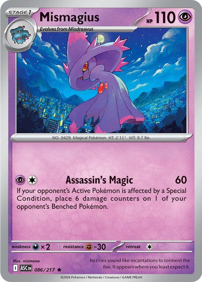 Mismagius (086/217) [Mega Evolution: Ascended Heroes] | Tabernacle Games