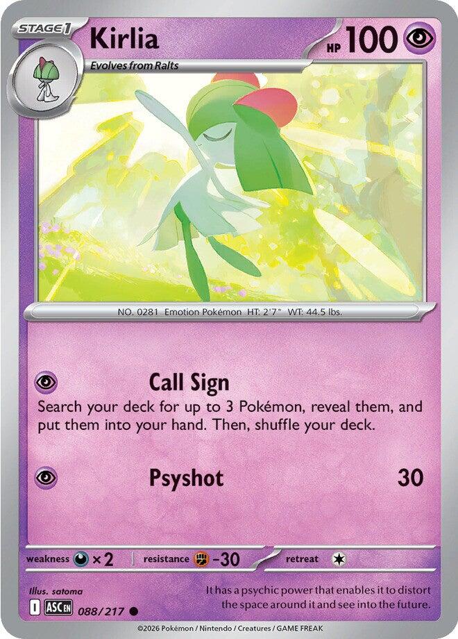 Kirlia (088/217) [Mega Evolution: Ascended Heroes] | Tabernacle Games