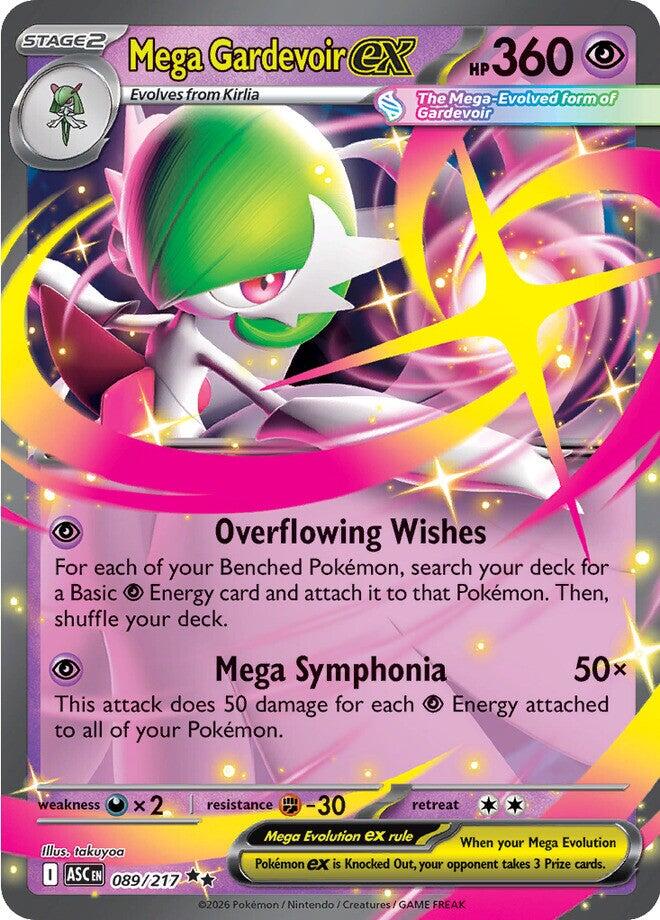 Mega Gardevoir ex (089/217) [Mega Evolution: Ascended Heroes] | Tabernacle Games