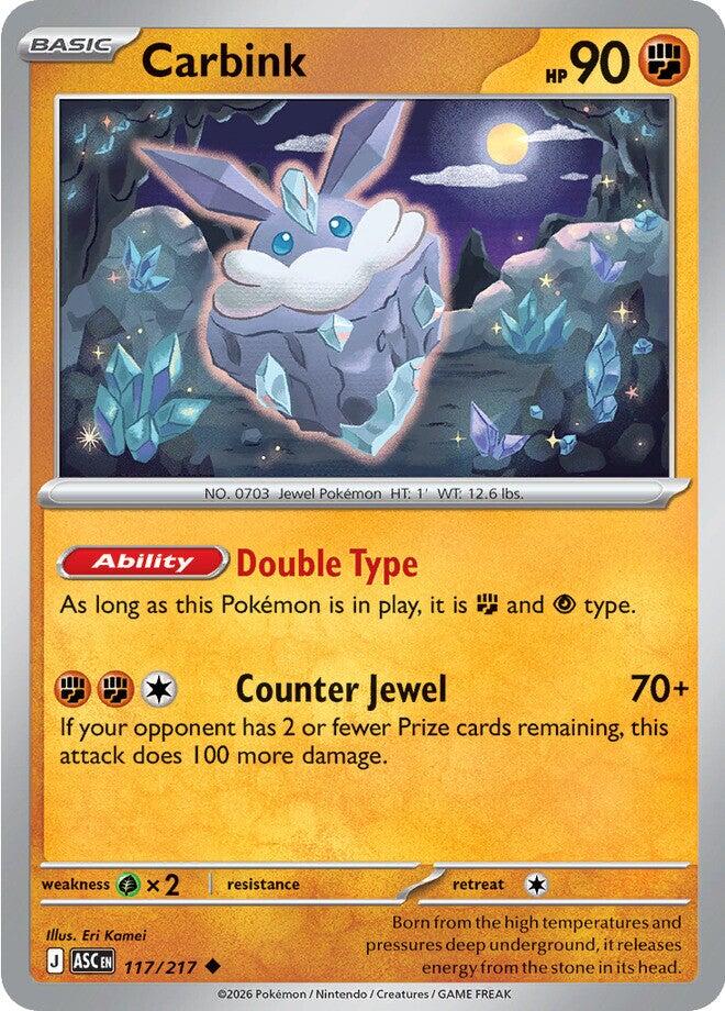 Carbink (117/217) [Mega Evolution: Ascended Heroes] | Tabernacle Games