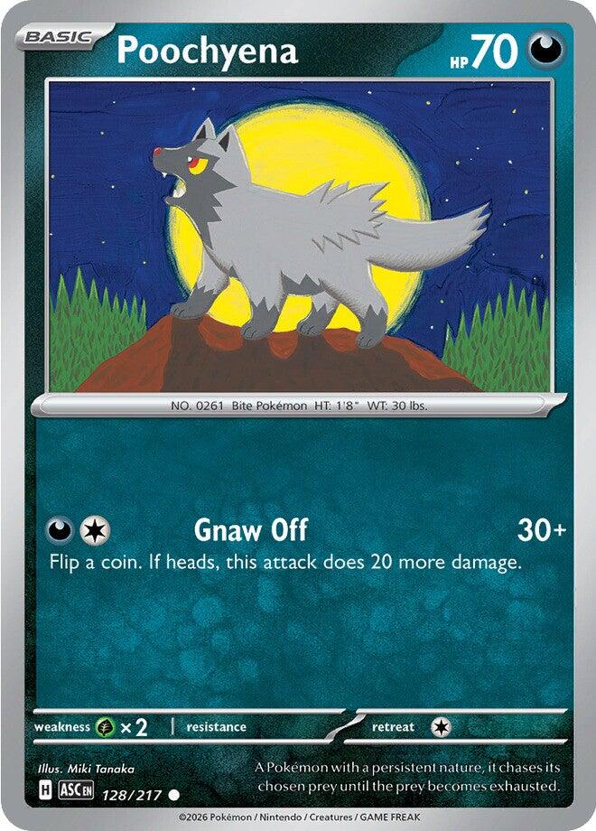 Poochyena (128/217) [Mega Evolution: Ascended Heroes] | Tabernacle Games