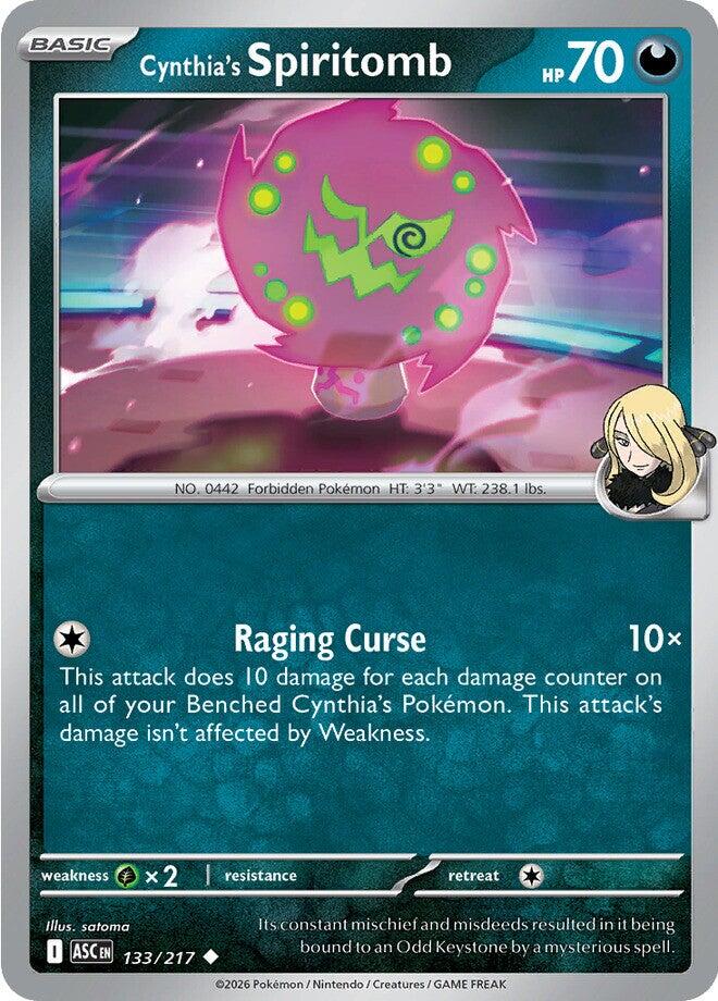 Cynthia's Spiritomb (133/217) [Mega Evolution: Ascended Heroes] | Tabernacle Games