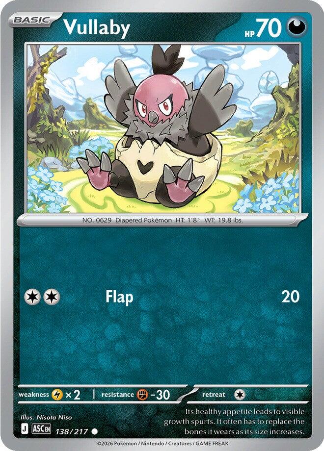 Vullaby (138/217) [Mega Evolution: Ascended Heroes] | Tabernacle Games
