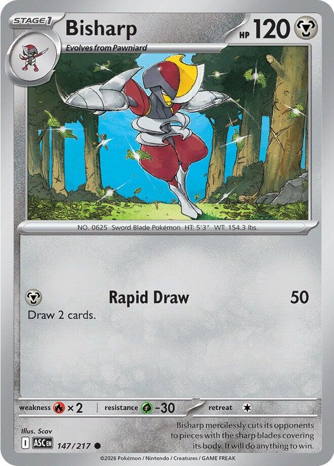 Bisharp (147/217) [Mega Evolution: Ascended Heroes] | Tabernacle Games