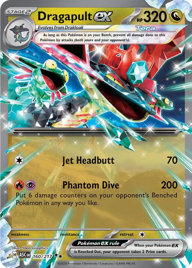 Dragapult ex (160/217) [Mega Evolution: Ascended Heroes] | Tabernacle Games