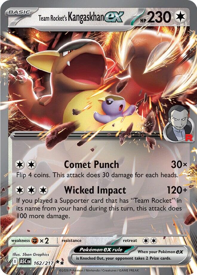 Team Rocket's Kangaskhan ex (162/217) [Mega Evolution: Ascended Heroes] | Tabernacle Games