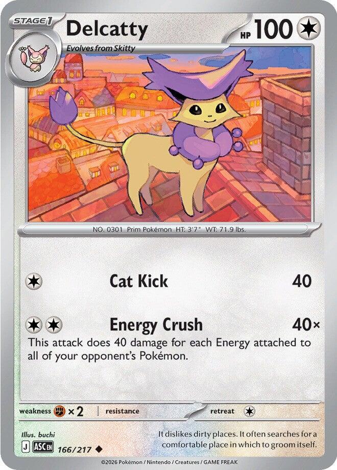 Delcatty (166/217) [Mega Evolution: Ascended Heroes] | Tabernacle Games