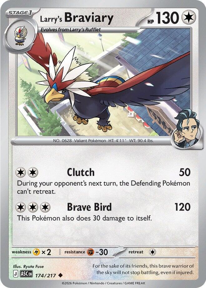 Larry's Braviary (174/217) [Mega Evolution: Ascended Heroes] | Tabernacle Games