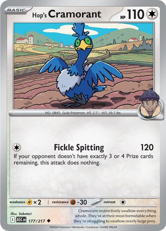 Hop's Cramorant (177/217) [Mega Evolution: Ascended Heroes] | Tabernacle Games