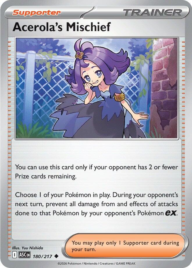 Acerola's Mischief (180/217) [Mega Evolution: Ascended Heroes] | Tabernacle Games