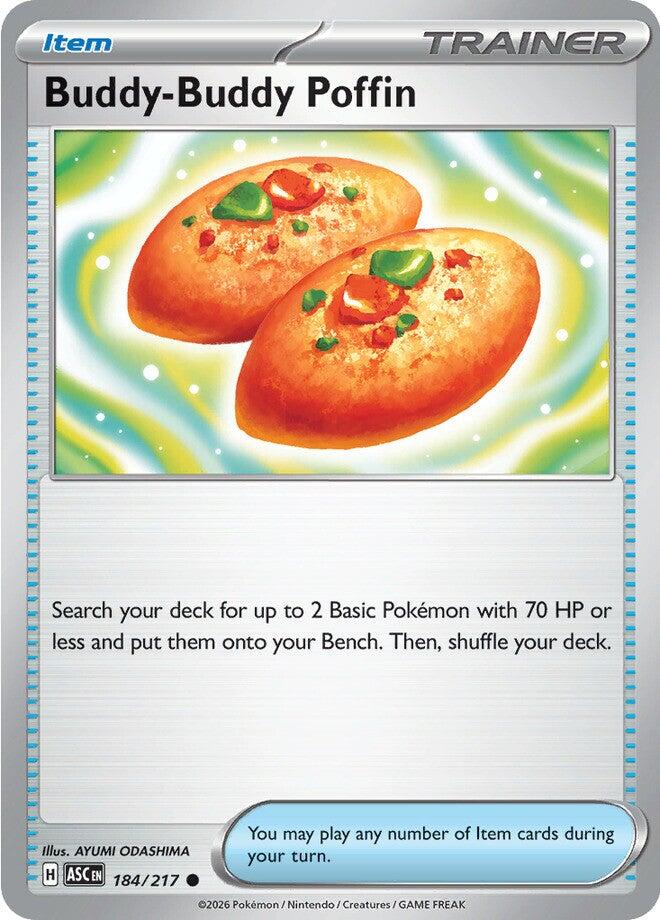 Buddy-Buddy Poffin (184/217) [Mega Evolution: Ascended Heroes] | Tabernacle Games