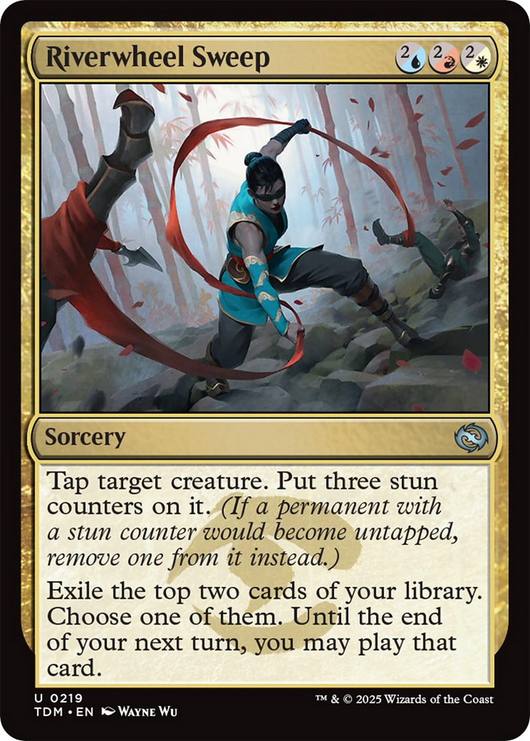 Riverwheel Sweep [Tarkir: Dragonstorm] | Tabernacle Games