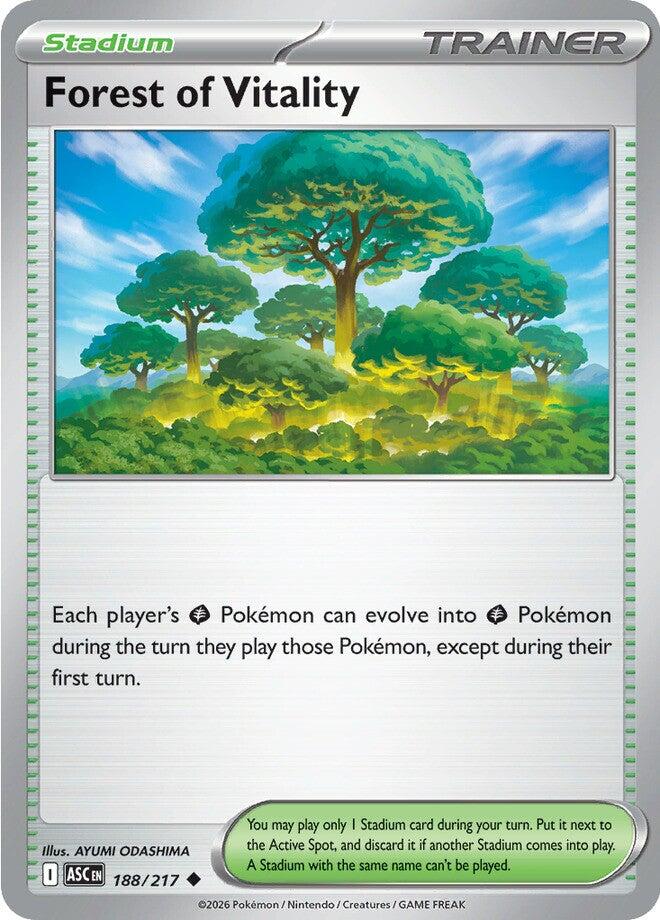 Forest of Vitality (188/217) [Mega Evolution: Ascended Heroes] | Tabernacle Games