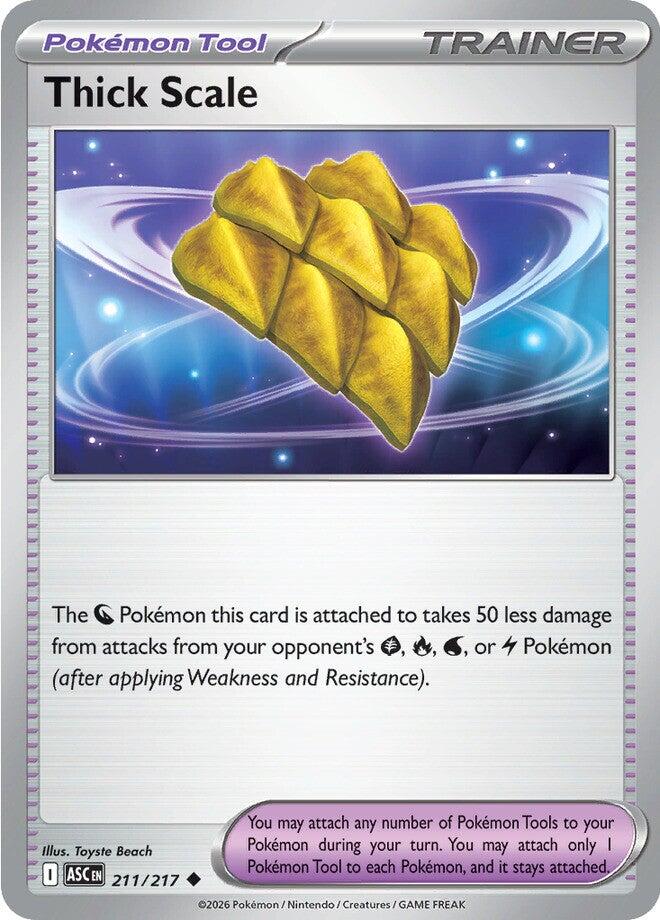 Thick Scale (211/217) [Mega Evolution: Ascended Heroes] | Tabernacle Games