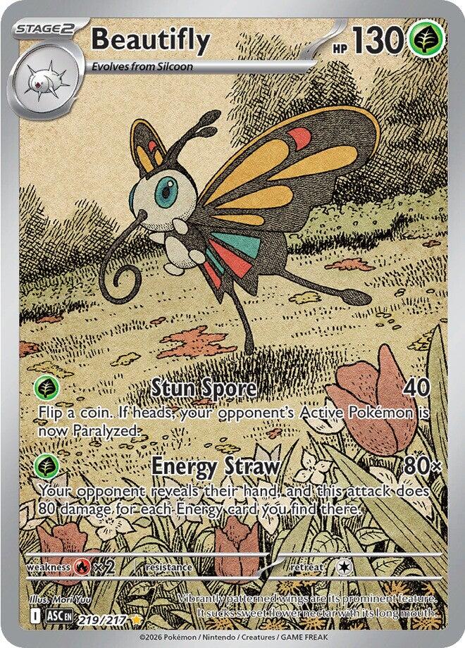 Beautifly (219/217) [Mega Evolution: Ascended Heroes] | Tabernacle Games
