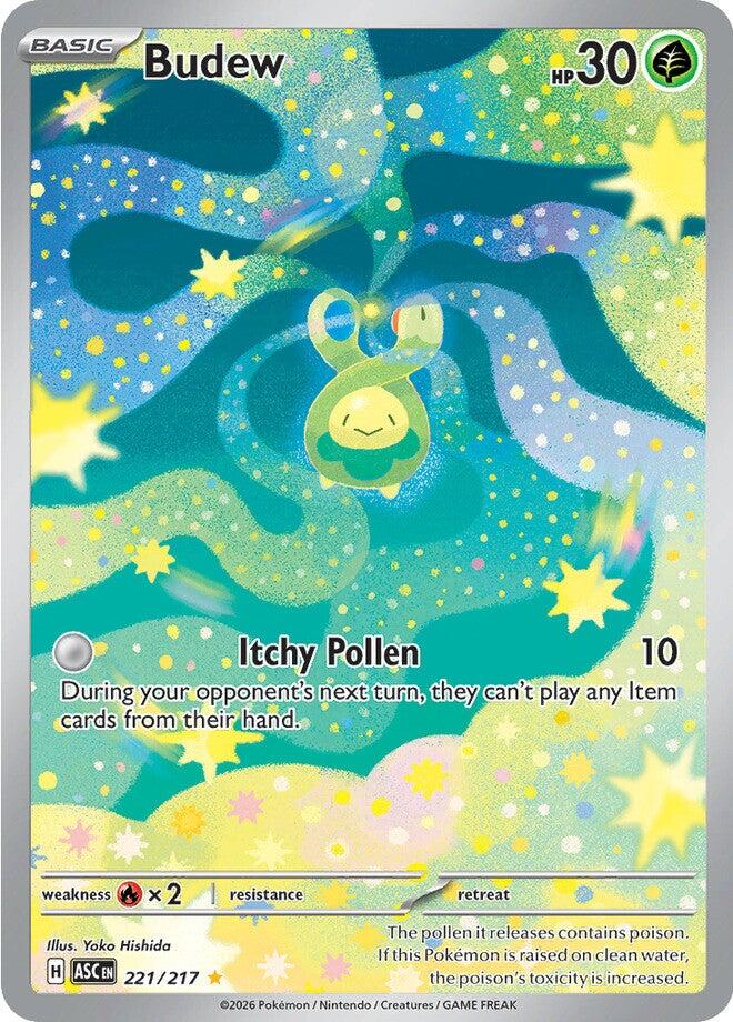 Budew (221/217) [Mega Evolution: Ascended Heroes] | Tabernacle Games