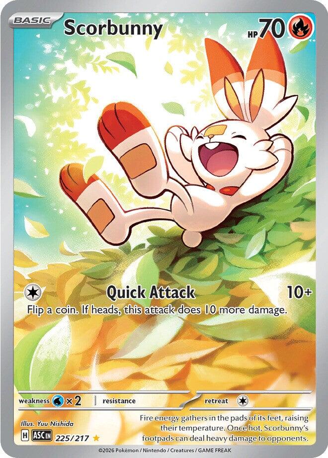 Scorbunny (225/217) [Mega Evolution: Ascended Heroes] | Tabernacle Games