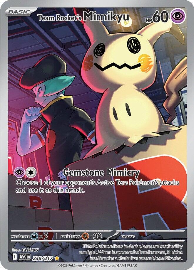 Team Rocket's Mimikyu (238/217) [Mega Evolution: Ascended Heroes] | Tabernacle Games