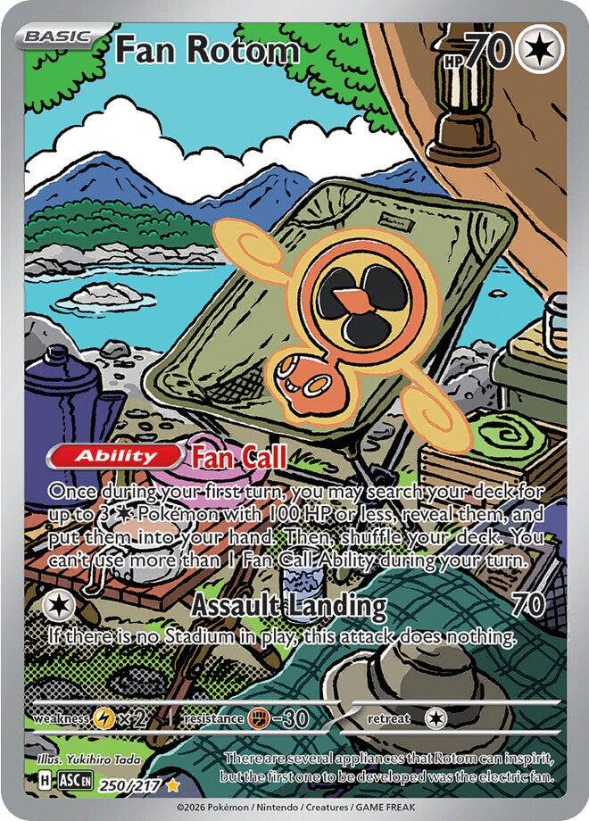 Fan Rotom (250/217) [Mega Evolution: Ascended Heroes] | Tabernacle Games