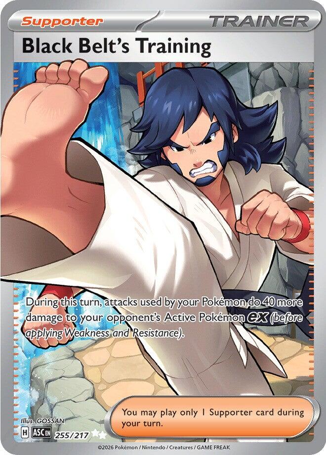 Black Belt's Training (255/217) [Mega Evolution: Ascended Heroes] | Tabernacle Games