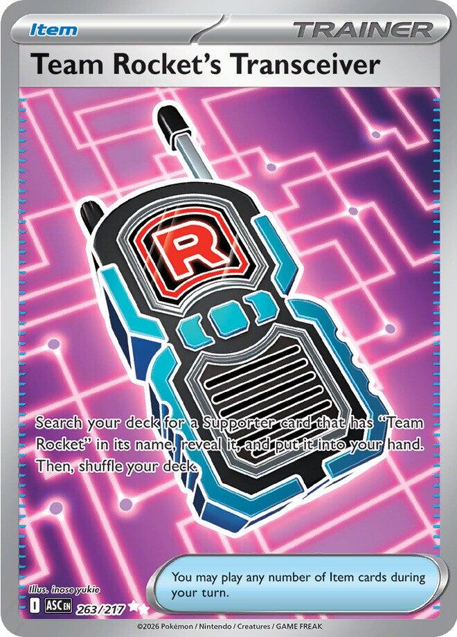 Team Rocket's Transceiver (263/217) [Mega Evolution: Ascended Heroes] | Tabernacle Games