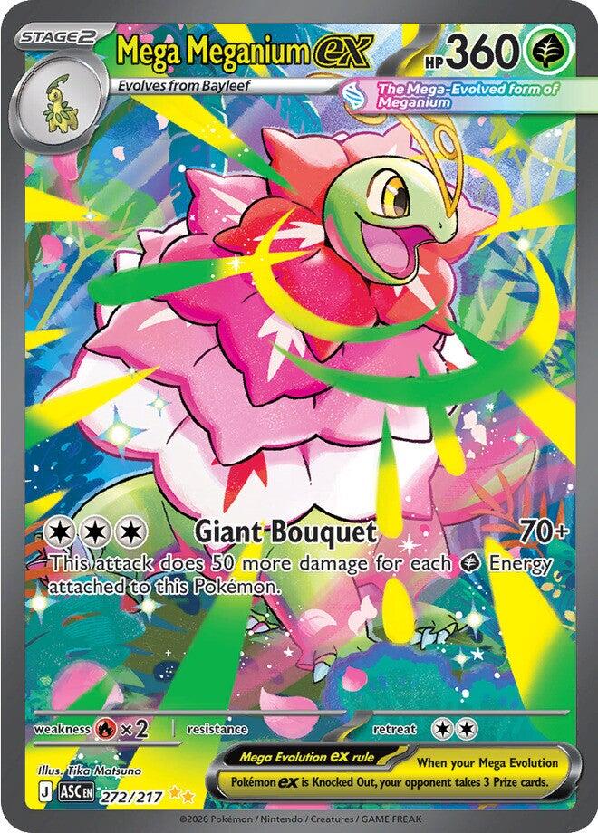 Mega Meganium ex (272/217) [Mega Evolution: Ascended Heroes] | Tabernacle Games