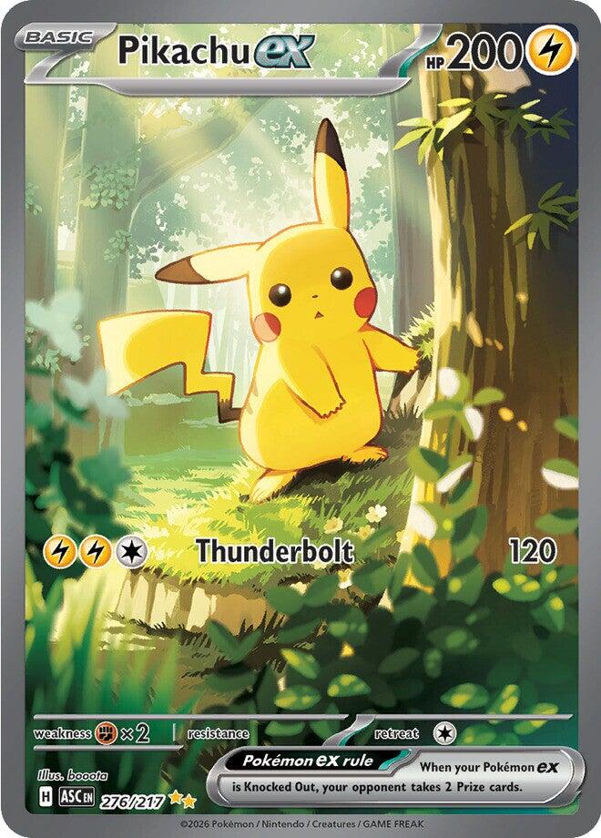 Pikachu ex (276/217) [Mega Evolution: Ascended Heroes] | Tabernacle Games