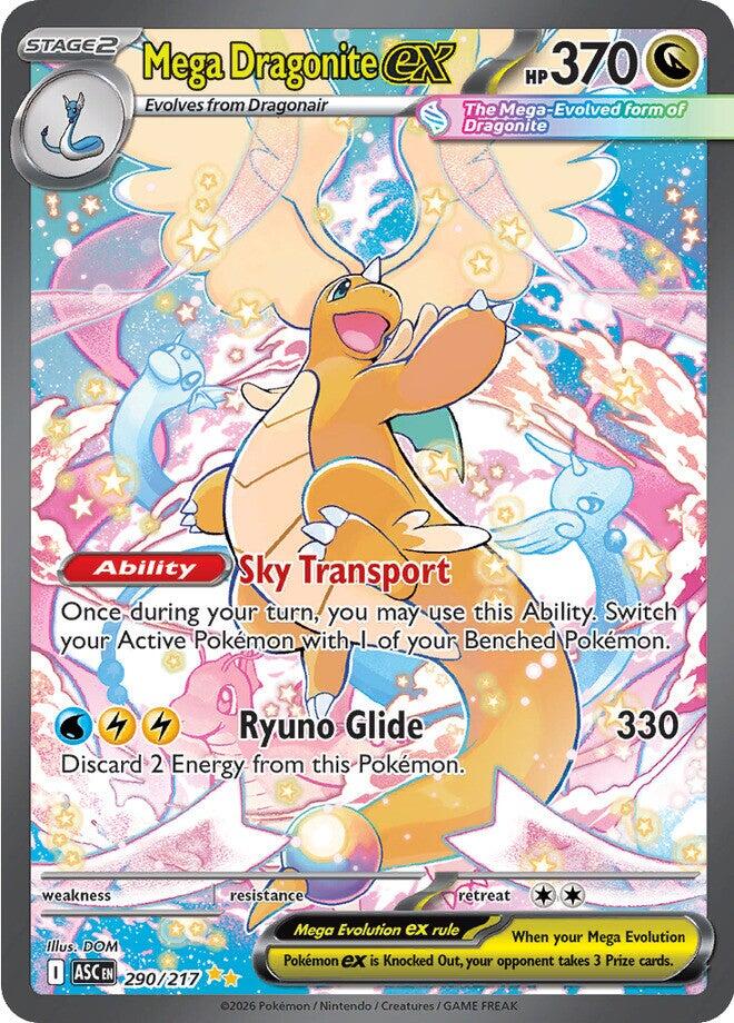 Mega Dragonite ex (290/217) [Mega Evolution: Ascended Heroes] | Tabernacle Games