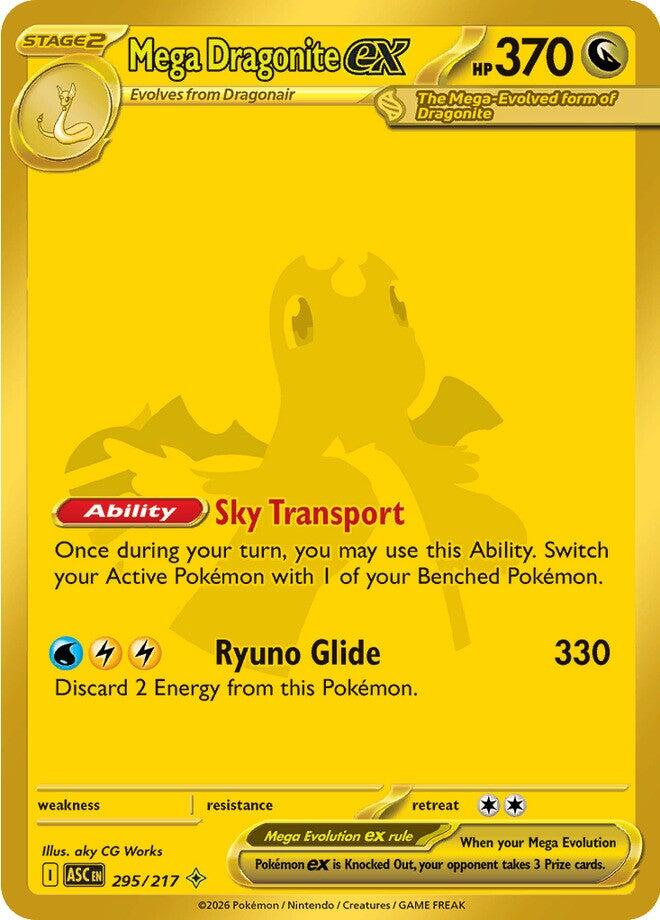 Mega Dragonite ex (295/217) [Mega Evolution: Ascended Heroes] | Tabernacle Games