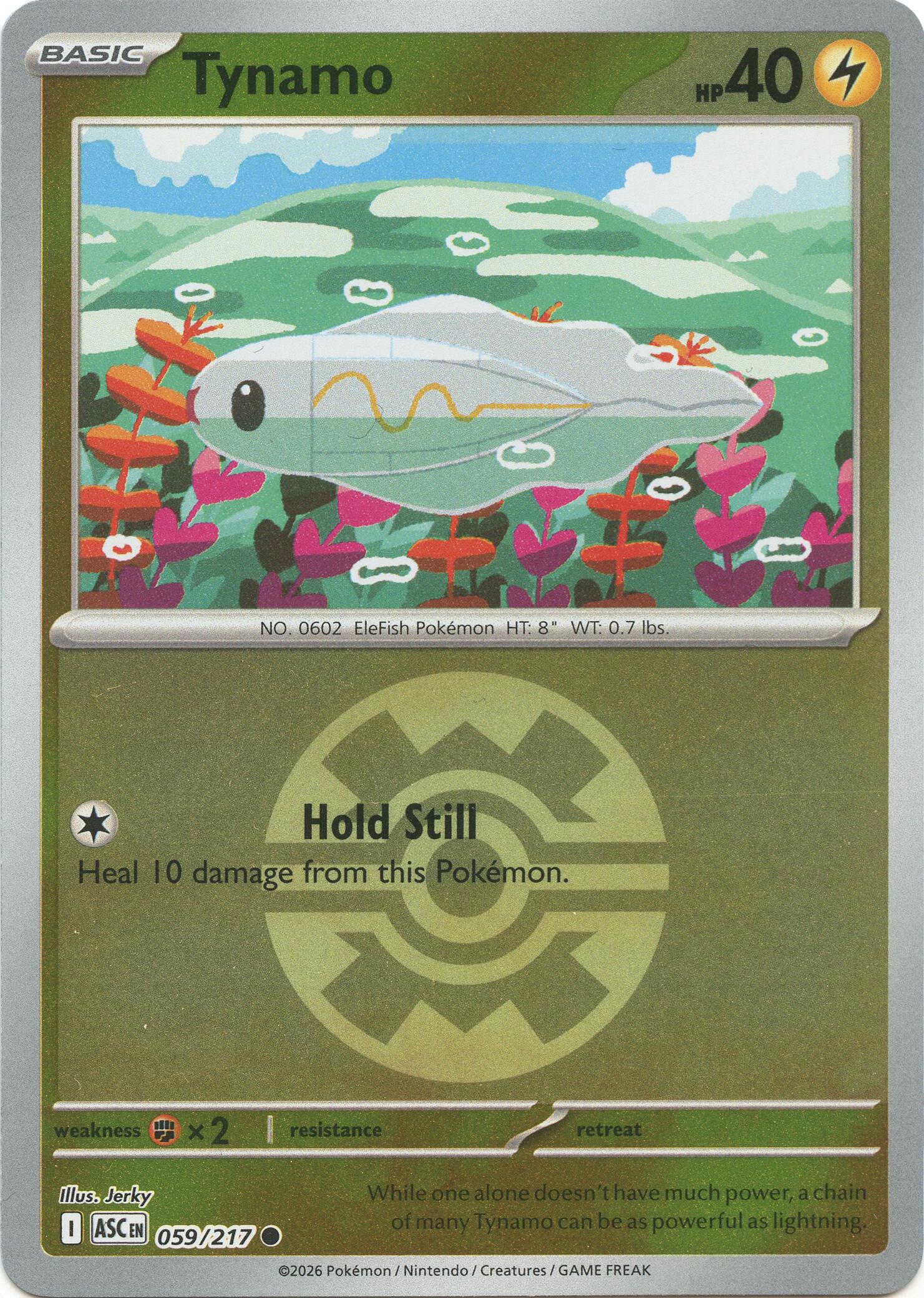 Tynamo (059/217) (Quick Ball) [Mega Evolution: Ascended Heroes] | Tabernacle Games