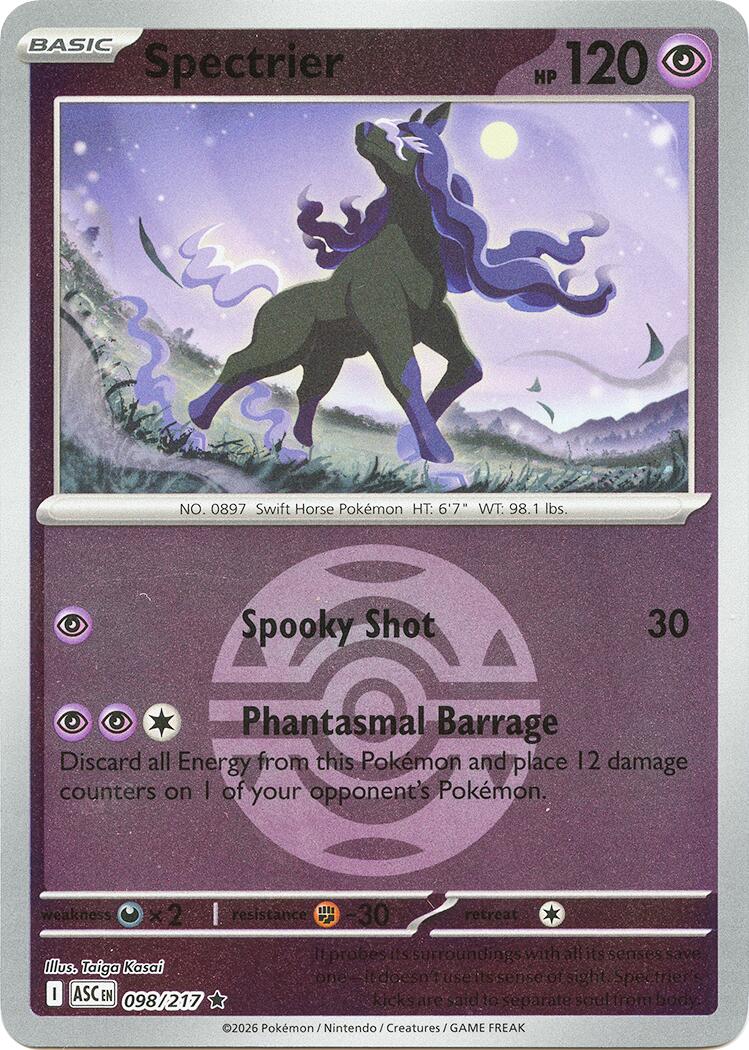Spectrier (098/217) (Dusk Ball) [Mega Evolution: Ascended Heroes] | Tabernacle Games