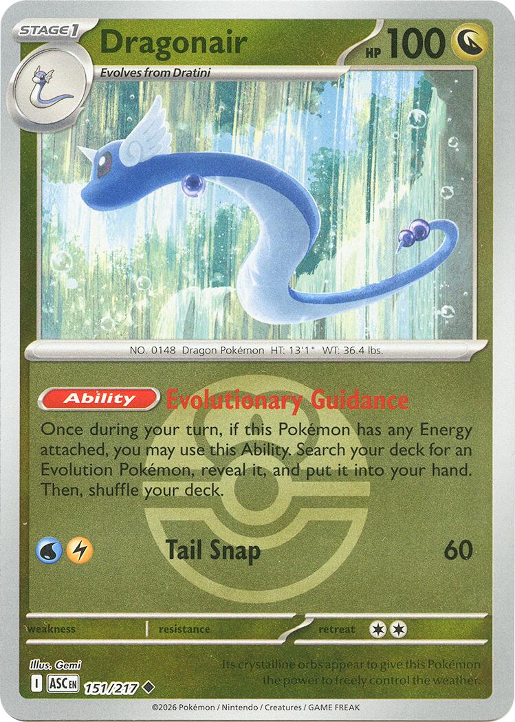 Dragonair (151/217) (Love Ball) [Mega Evolution: Ascended Heroes] | Tabernacle Games