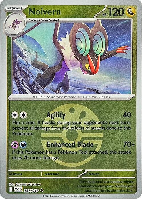 Noivern (157/217) (Friend Ball) [Mega Evolution: Ascended Heroes] | Tabernacle Games