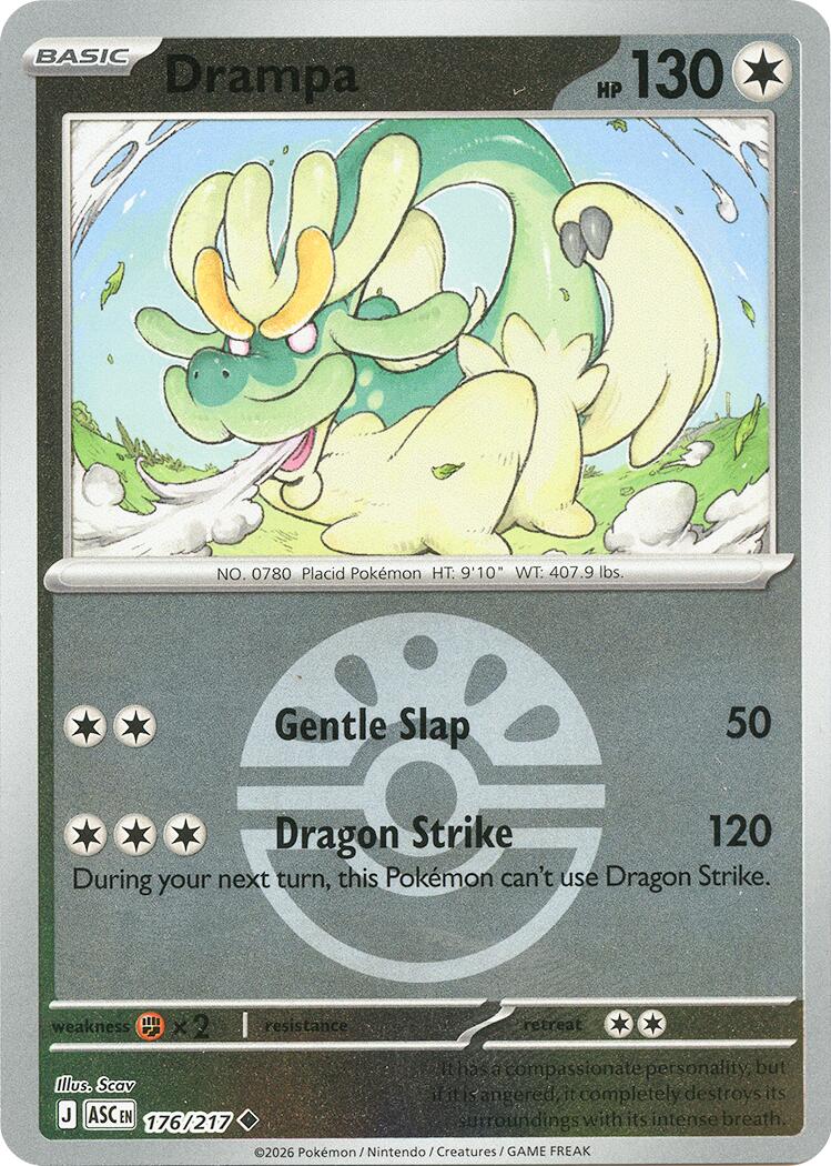 Drampa (176/217) (Friend Ball) [Mega Evolution: Ascended Heroes] | Tabernacle Games